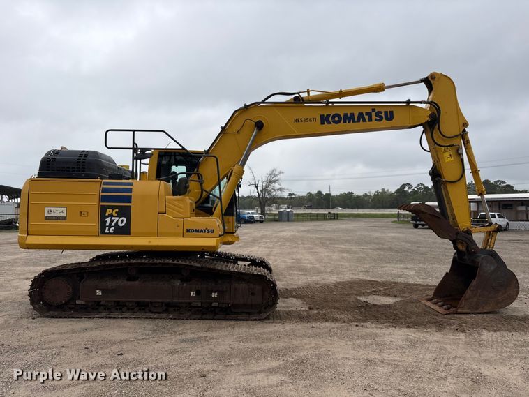 image for item EA7230 2019 Komatsu PC170LC-11 excavator