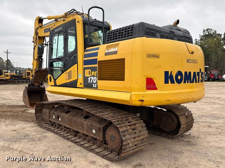 image for item EA7230 2019 Komatsu PC170LC-11 excavator