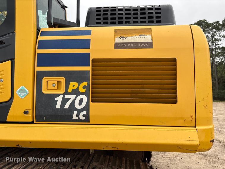 image for item EA7230 2019 Komatsu PC170LC-11 excavator