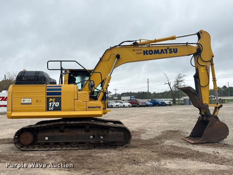 image for item EA7231 2019 Komatsu PC170LC-11 excavator