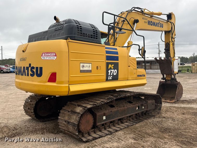 image for item EA7231 2019 Komatsu PC170LC-11 excavator