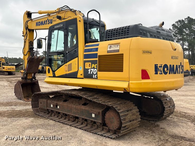 image for item EA7231 2019 Komatsu PC170LC-11 excavator