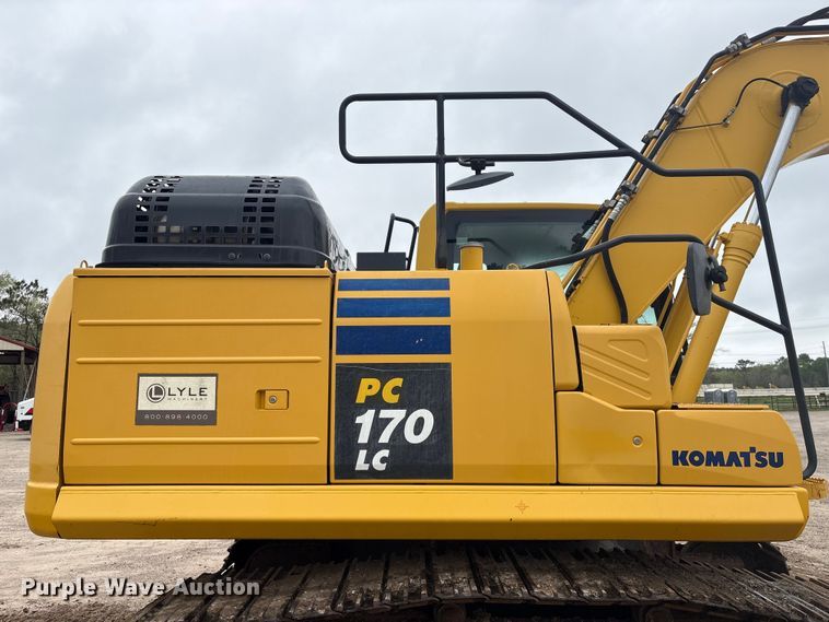 image for item EA7231 2019 Komatsu PC170LC-11 excavator