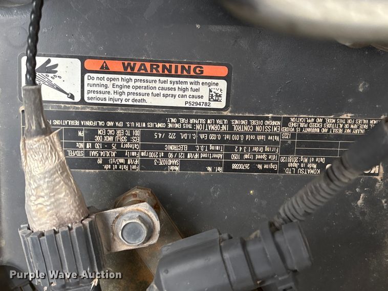 image for item EA7231 2019 Komatsu PC170LC-11 excavator