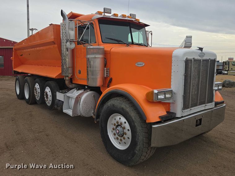 image for item EB1363 1997 Peterbilt 378 dump truck