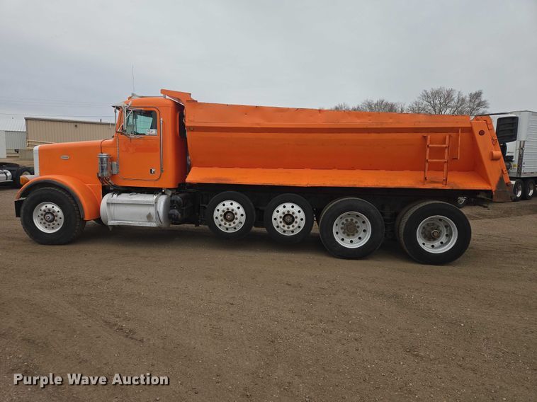 image for item EB1363 1997 Peterbilt 378 dump truck