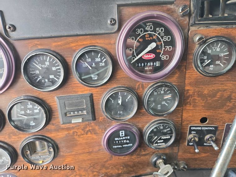 image for item EB1363 1997 Peterbilt 378 dump truck