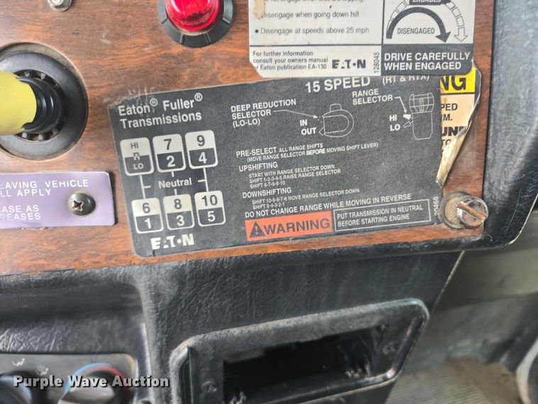 image for item EB1363 1997 Peterbilt 378 dump truck