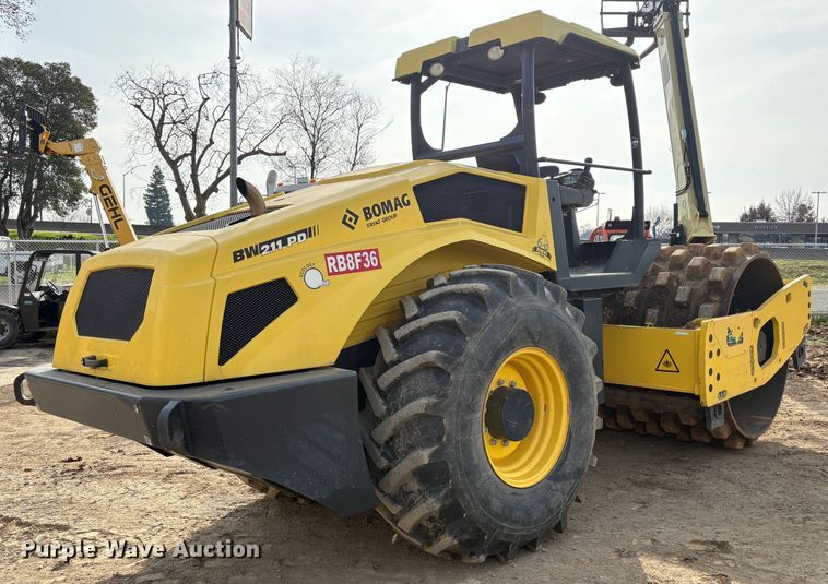 image for item EC8230 2017 Bomag BW 211 PD-5 single drum vibratory roller