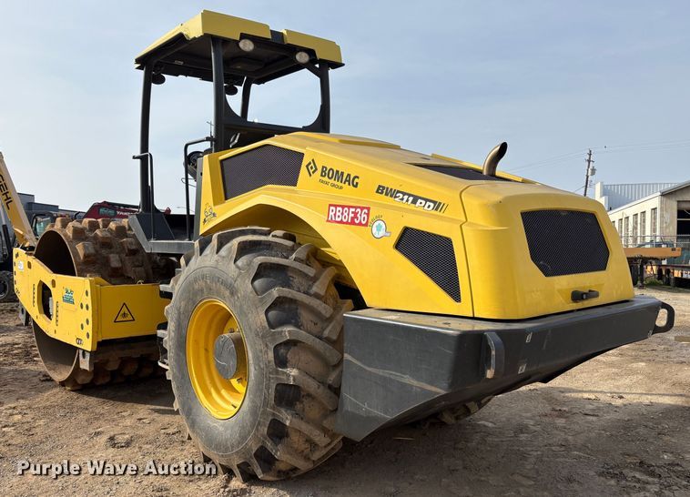 image for item EC8230 2017 Bomag BW 211 PD-5 single drum vibratory roller