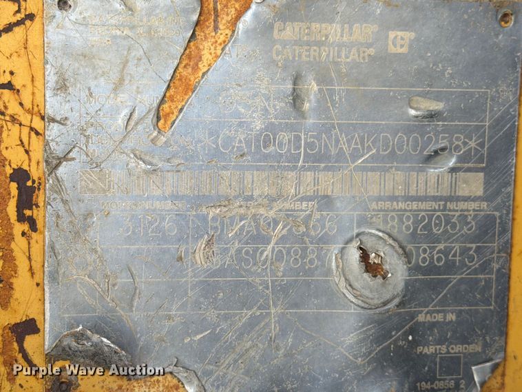 image for item ED5142 2003 Caterpillar D5N dozer