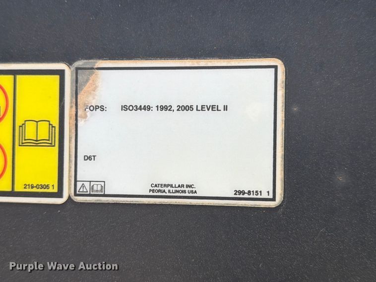 image for item ED5156 2017 Caterpillar D6T XL dozer