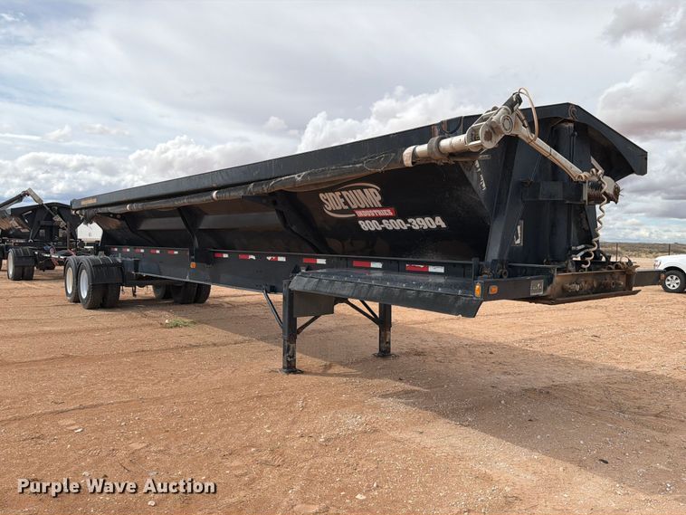 image for item ED5159 2016 Side Dump Industries DS39BAH1R2R11 side dump trailer
