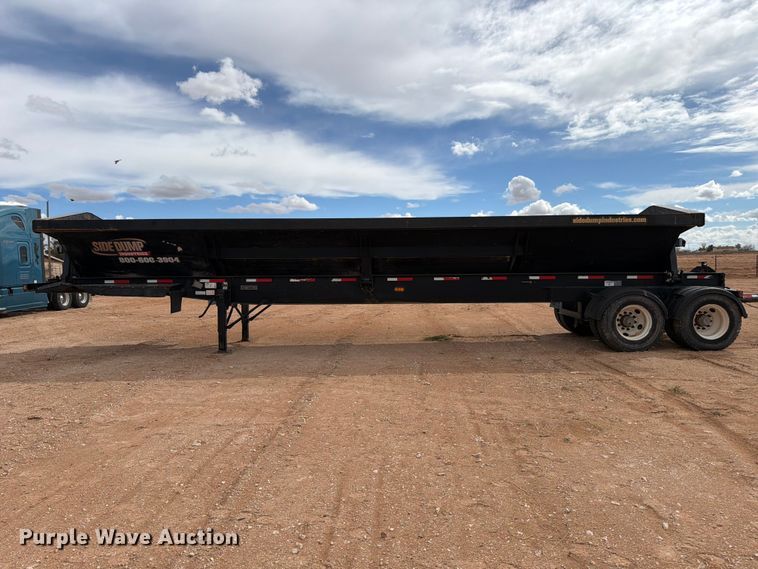 image for item ED5159 2016 Side Dump Industries DS39BAH1R2R11 side dump trailer
