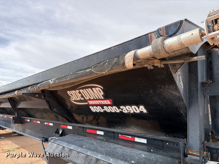 image for item ED5159 2016 Side Dump Industries DS39BAH1R2R11 side dump trailer