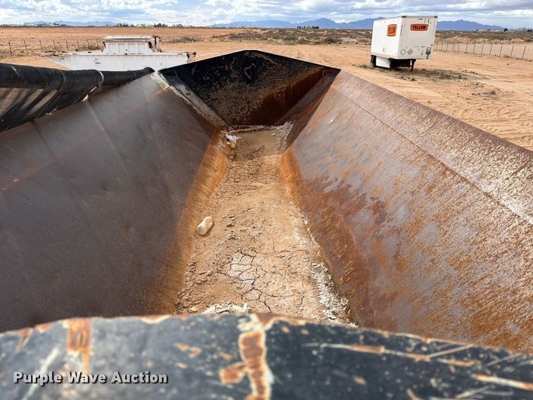 image for item ED5160 2016 Side Dump Industries DS22BAR2S2J12 side dump pup trailer