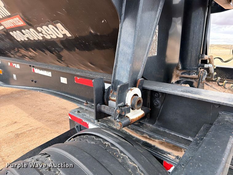 image for item ED5160 2016 Side Dump Industries DS22BAR2S2J12 side dump pup trailer