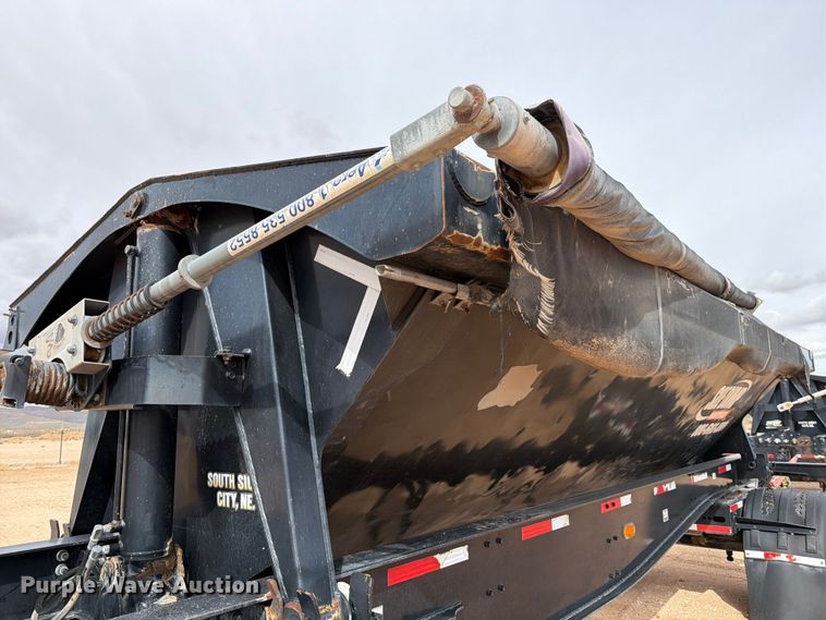 image for item ED5160 2016 Side Dump Industries DS22BAR2S2J12 side dump pup trailer