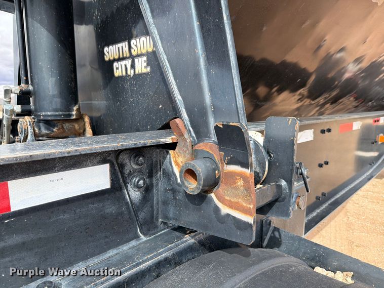 image for item ED5160 2016 Side Dump Industries DS22BAR2S2J12 side dump pup trailer