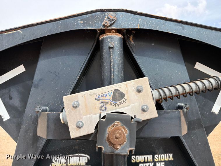 image for item ED5160 2016 Side Dump Industries DS22BAR2S2J12 side dump pup trailer