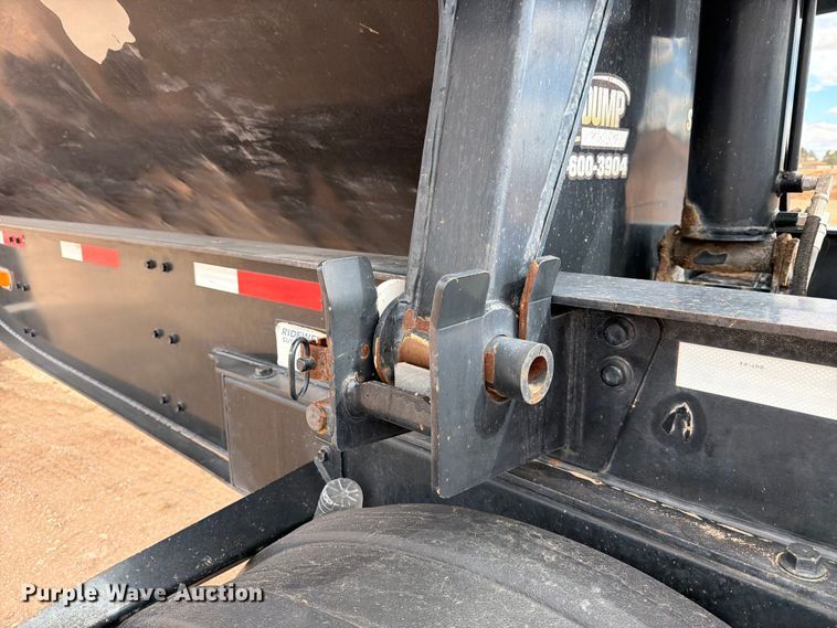 image for item ED5160 2016 Side Dump Industries DS22BAR2S2J12 side dump pup trailer