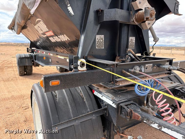 image for item ED5160 2016 Side Dump Industries DS22BAR2S2J12 side dump pup trailer