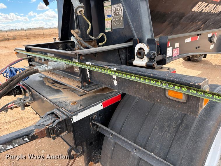 image for item ED5160 2016 Side Dump Industries DS22BAR2S2J12 side dump pup trailer