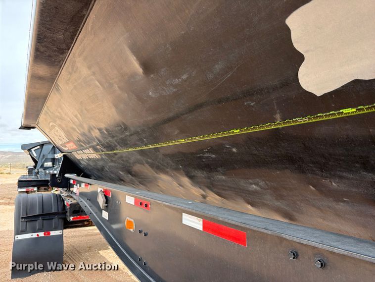 image for item ED5160 2016 Side Dump Industries DS22BAR2S2J12 side dump pup trailer