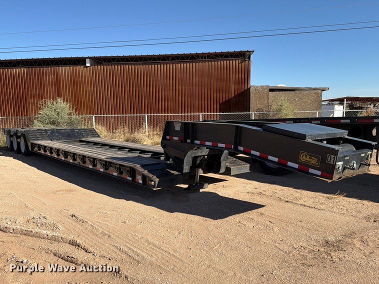 image for item ED5163 2024 Witzco Challenger RG-52 lowboy equipment trailer