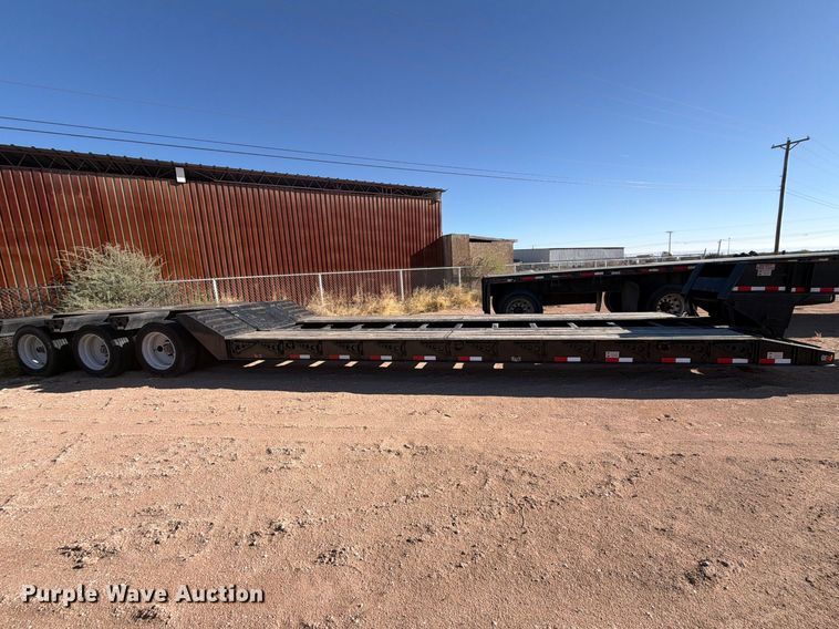 image for item ED5163 2024 Witzco Challenger RG-52 lowboy equipment trailer