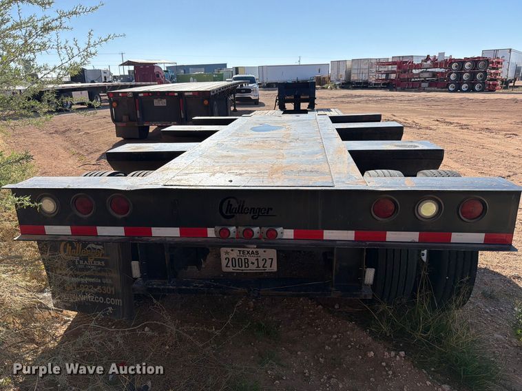 image for item ED5163 2024 Witzco Challenger RG-52 lowboy equipment trailer