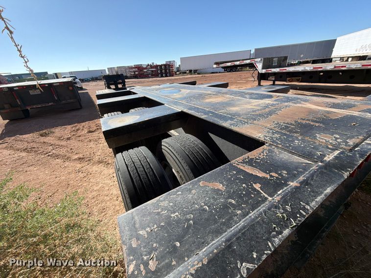 image for item ED5163 2024 Witzco Challenger RG-52 lowboy equipment trailer