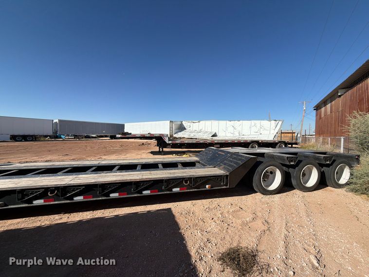 image for item ED5163 2024 Witzco Challenger RG-52 lowboy equipment trailer