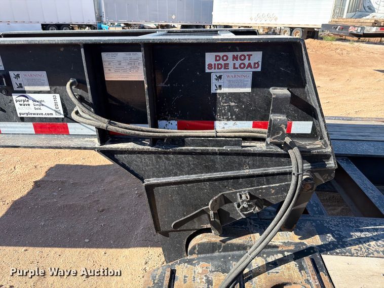 image for item ED5163 2024 Witzco Challenger RG-52 lowboy equipment trailer