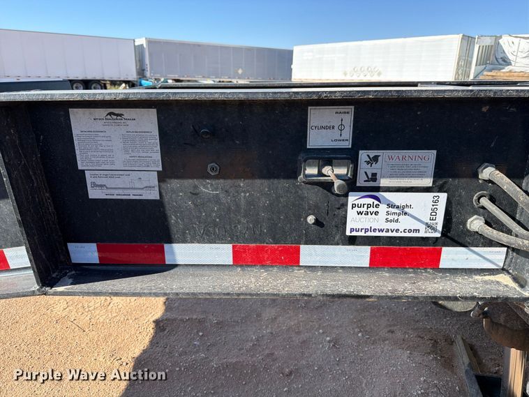 image for item ED5163 2024 Witzco Challenger RG-52 lowboy equipment trailer