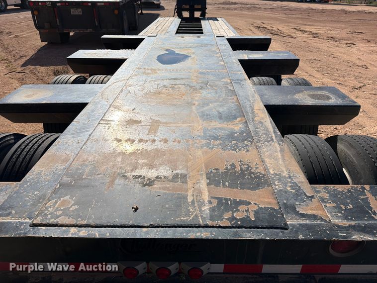 image for item ED5163 2024 Witzco Challenger RG-52 lowboy equipment trailer