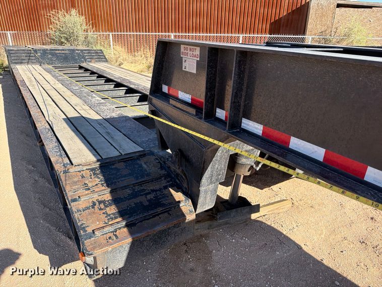 image for item ED5163 2024 Witzco Challenger RG-52 lowboy equipment trailer