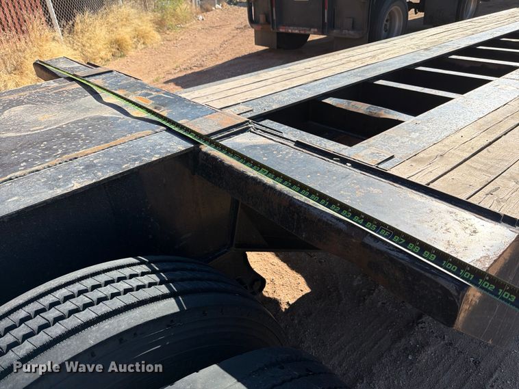 image for item ED5163 2024 Witzco Challenger RG-52 lowboy equipment trailer