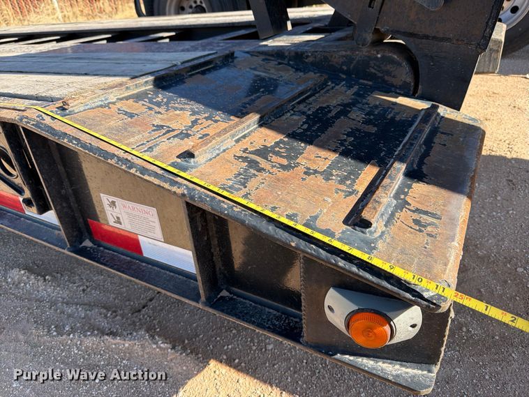 image for item ED5163 2024 Witzco Challenger RG-52 lowboy equipment trailer