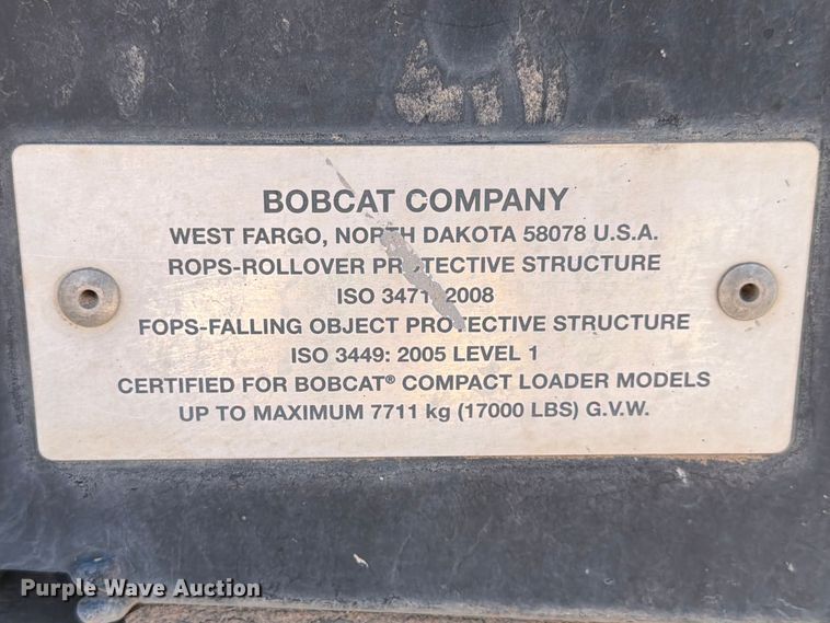 image for item ED5164 2019 Bobcat S590 skid steer loader