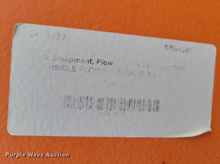 image for item EE0888 11' W snow plow