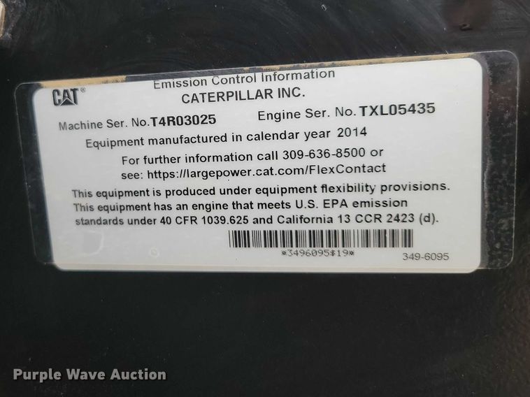 image for item EE0896 2015 Caterpillar 740B articulated haul truck