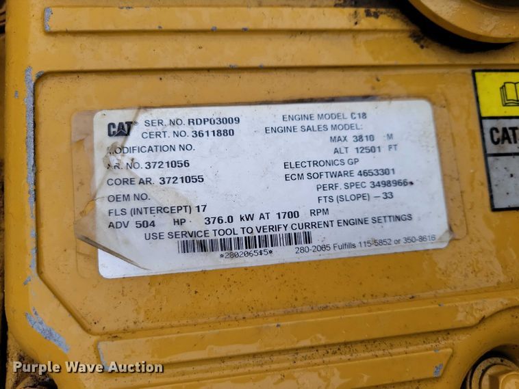 image for item EE0899 2016 Caterpillar 745C articulated haul truck