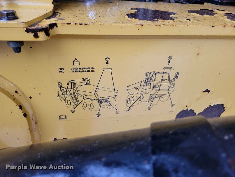 image for item EE0899 2016 Caterpillar 745C articulated haul truck