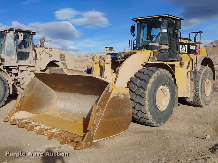 image for item EE5185 2014 Caterpillar 980K wheel loader