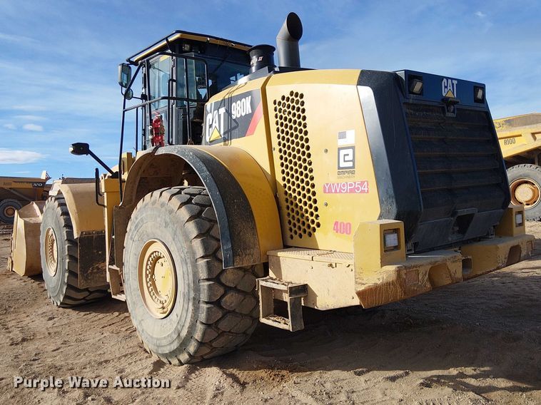 image for item EE5185 2014 Caterpillar 980K wheel loader