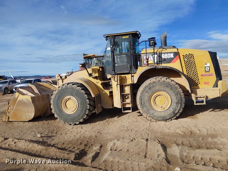image for item EE5185 2014 Caterpillar 980K wheel loader