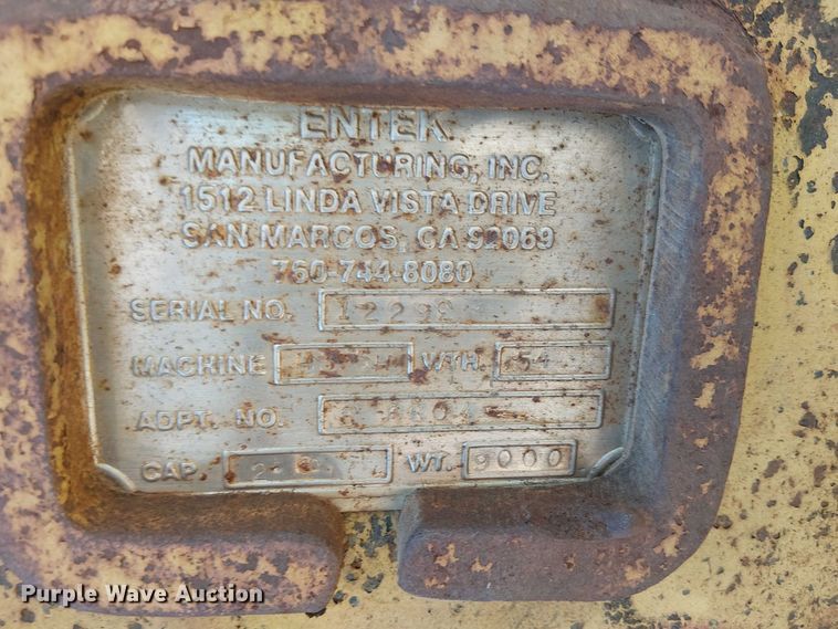 image for item EE5213 Entek 385 excavator bucket