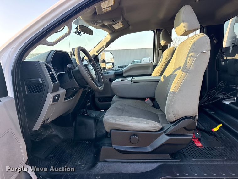 image for item EG2018 2017 Ford F250 Super Duty XL Ext. Cab utility bed pickup truck