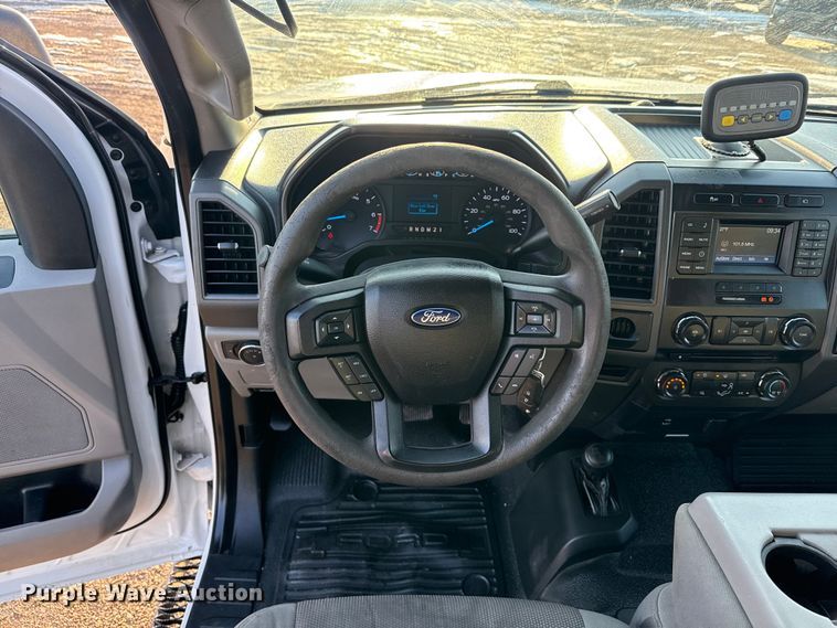 image for item EG2018 2017 Ford F250 Super Duty XL Ext. Cab utility bed pickup truck